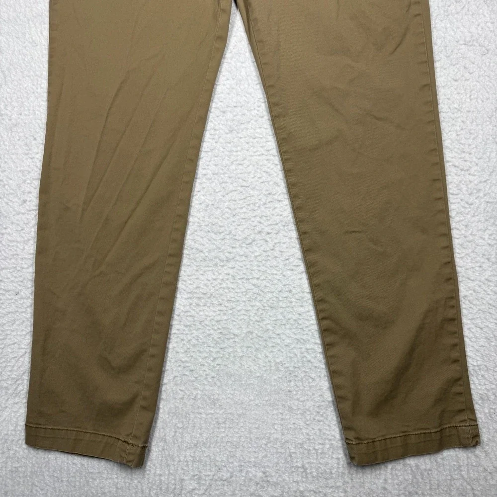 Banana Republic Lived In Chino Pants Beige Khaki Slim Fit Men's‎ Size 34x32